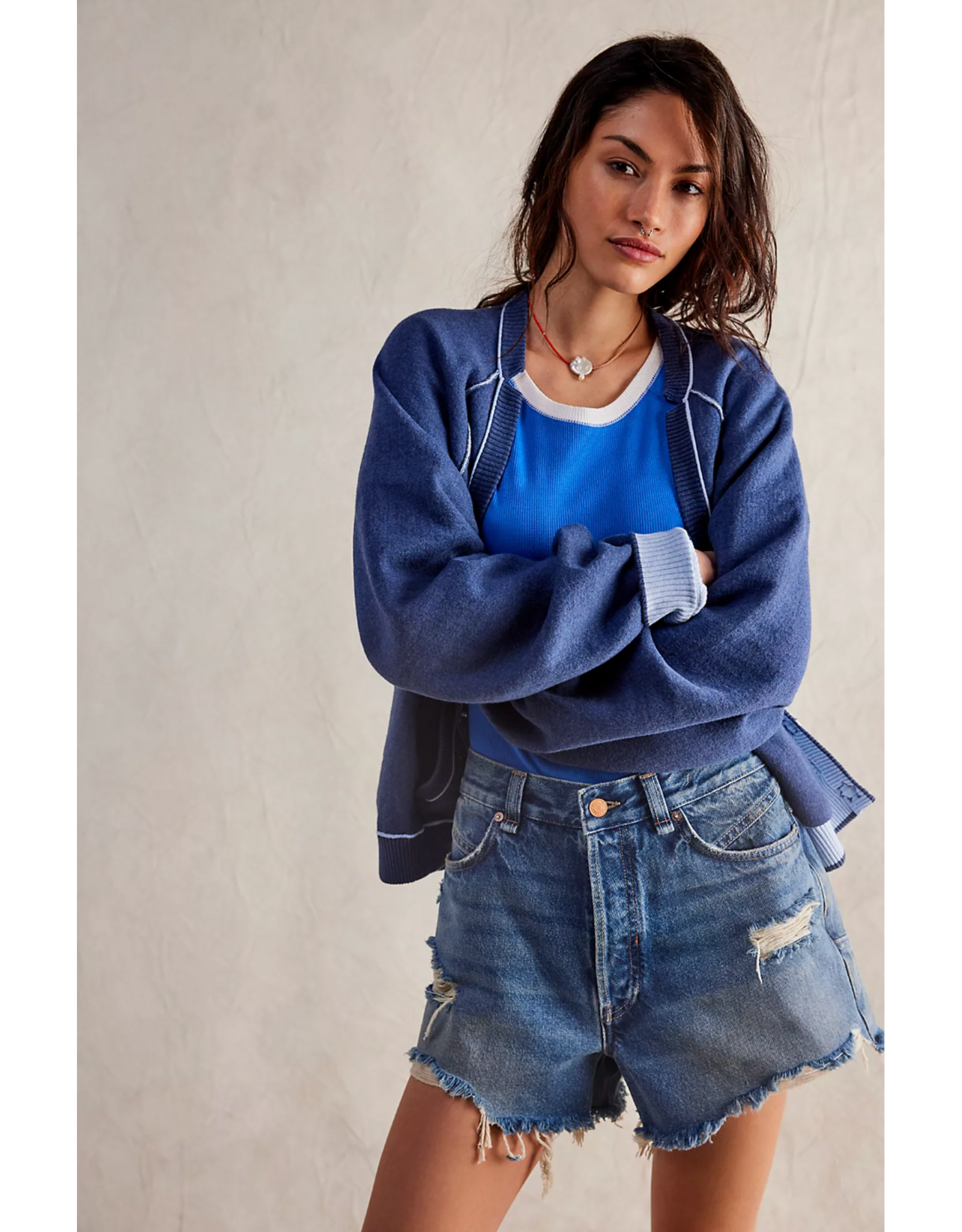 Free people Free People - Now Or Never Denim Short (Westend)