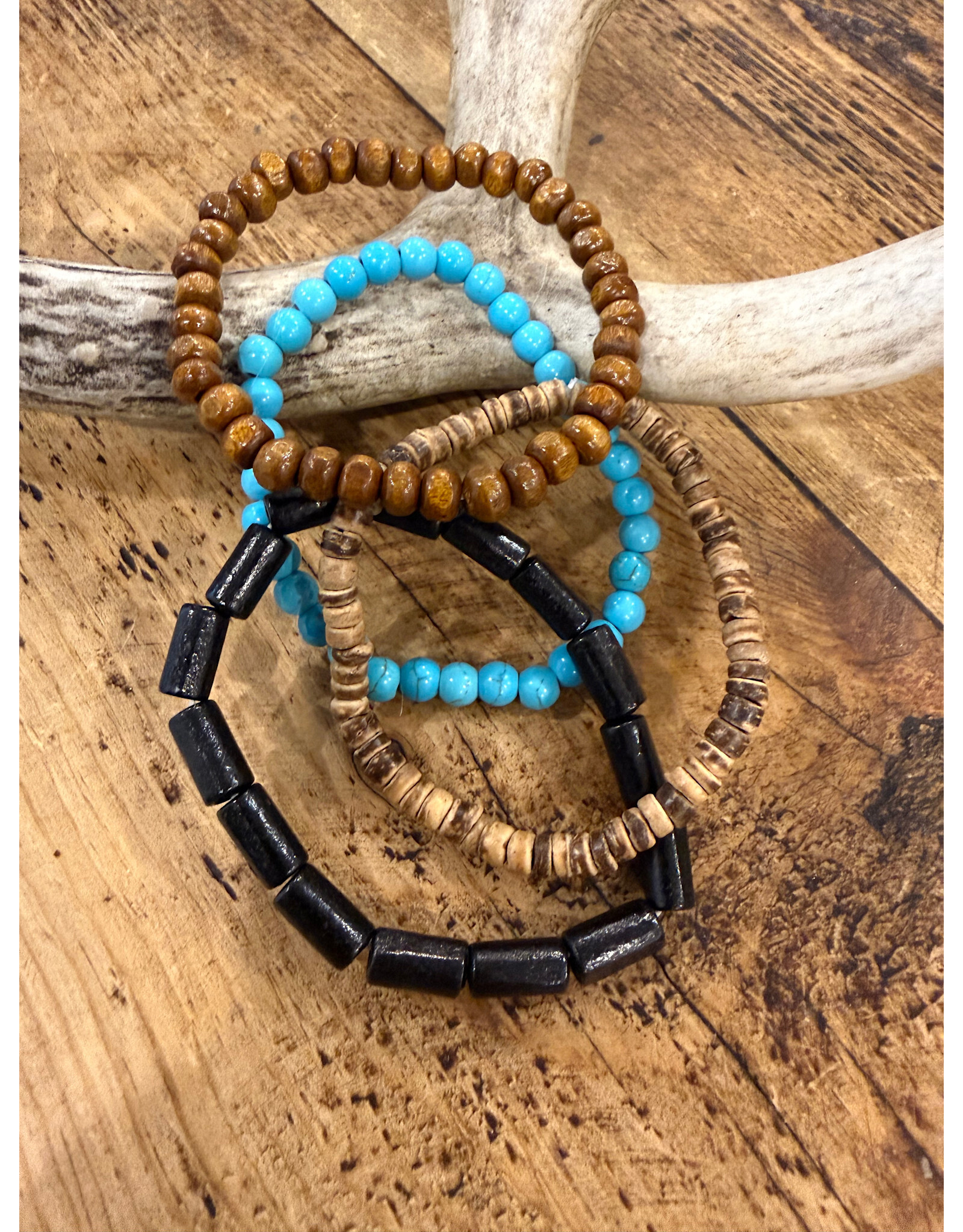 Fame Accessories Western Beaded Stackable Bracelets