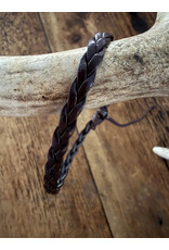 Fame Accessories Western Wooden Bead and Braid Stackable Bracelets