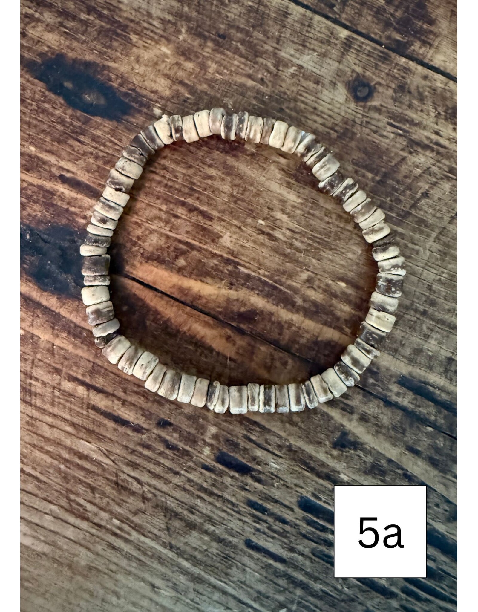 Fame Accessories Assorted Western Wood and Turquoise Beaded Bracelets