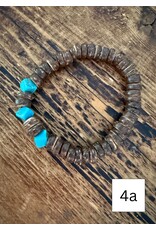 Fame Accessories Western Wooden Beads Stackable Bracelets