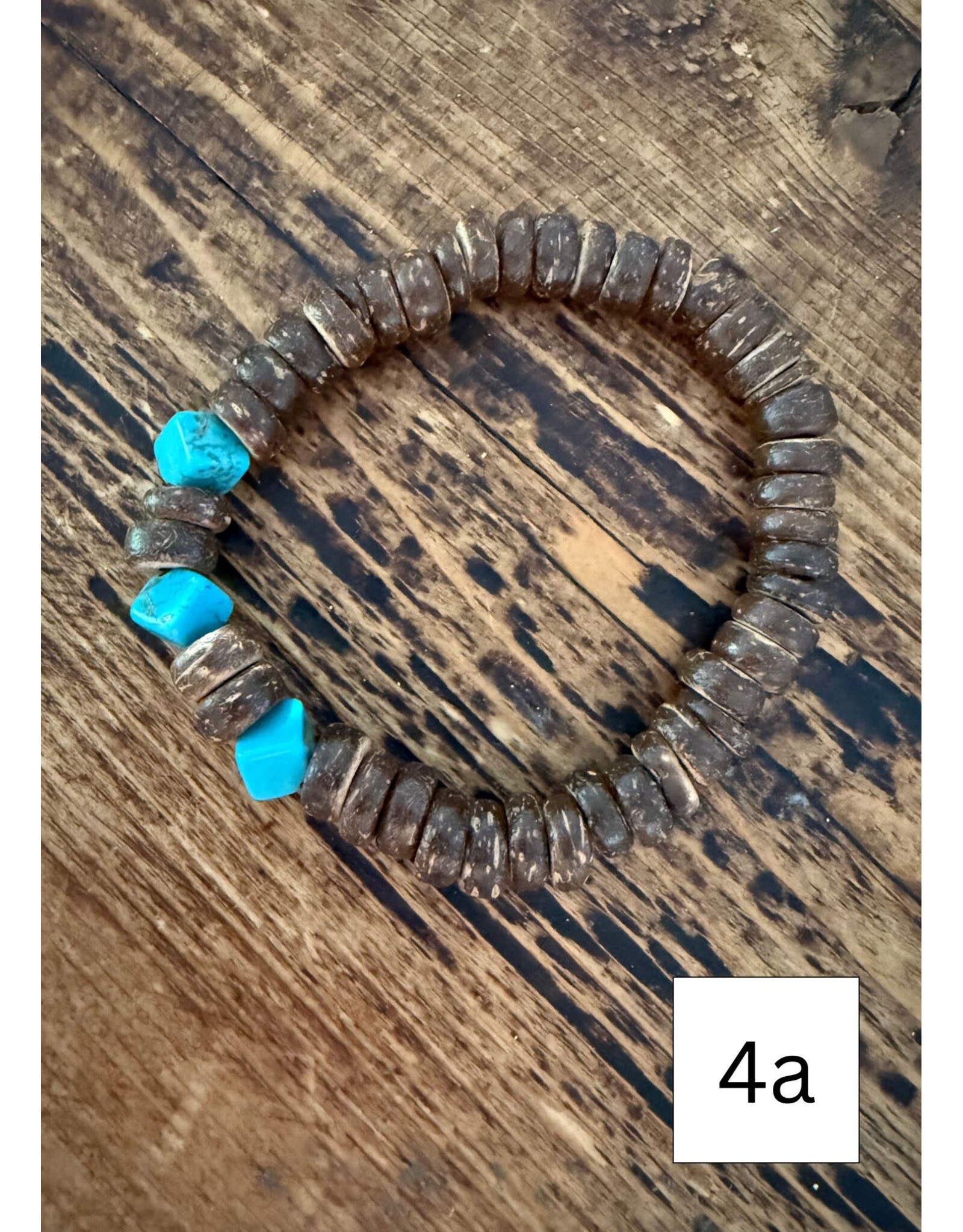 Fame Accessories Western Wooden Beads Stackable Bracelets