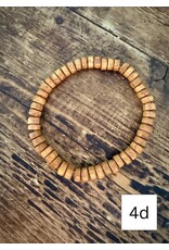 Fame Accessories Western Wooden Beads Stackable Bracelets