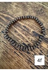 Fame Accessories Western Wooden Beads Stackable Bracelets