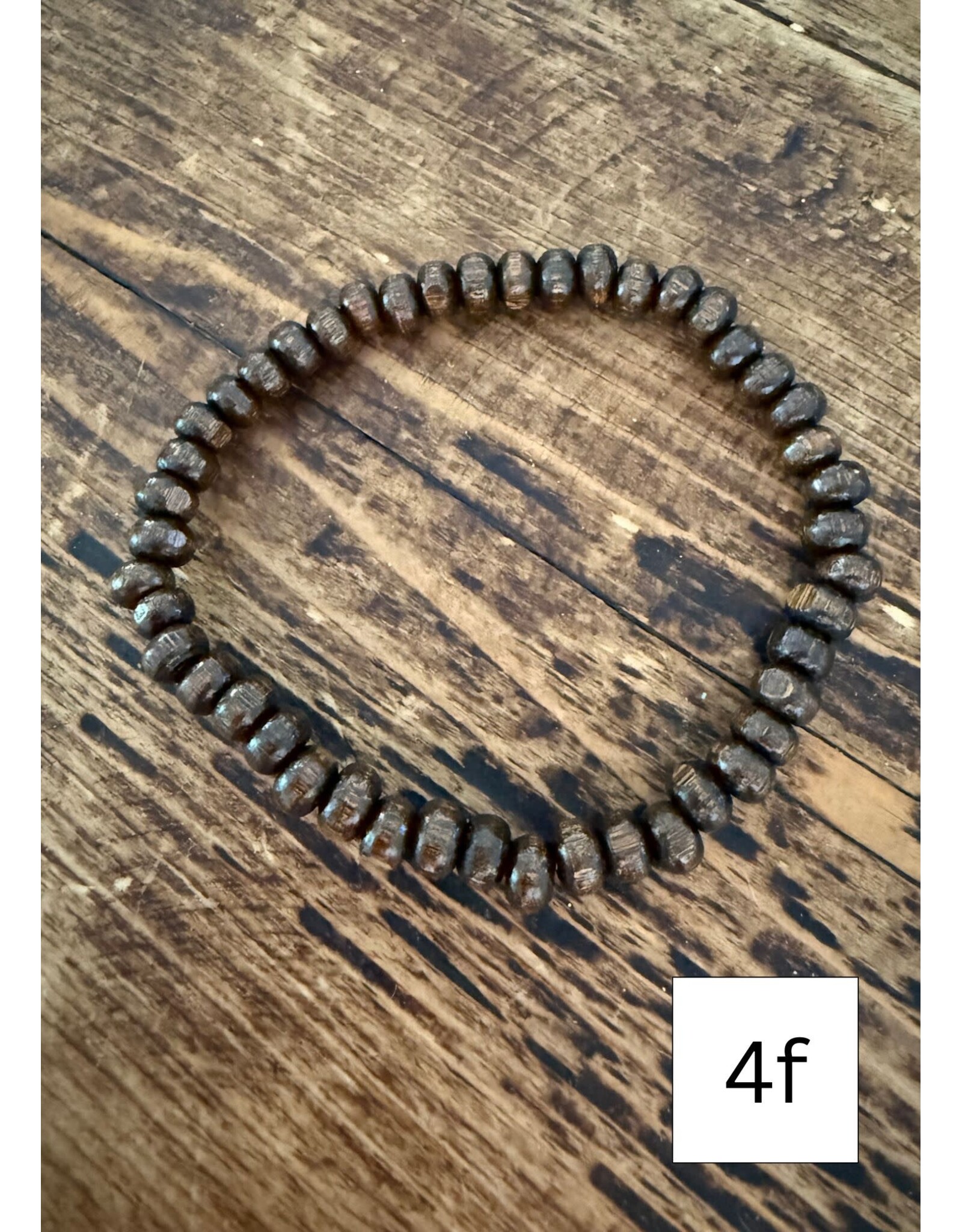 Fame Accessories Western Wooden Beads Stackable Bracelets