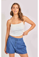 Sadie & Sage Sadie & Sage - Ruby Knit Tank (White)