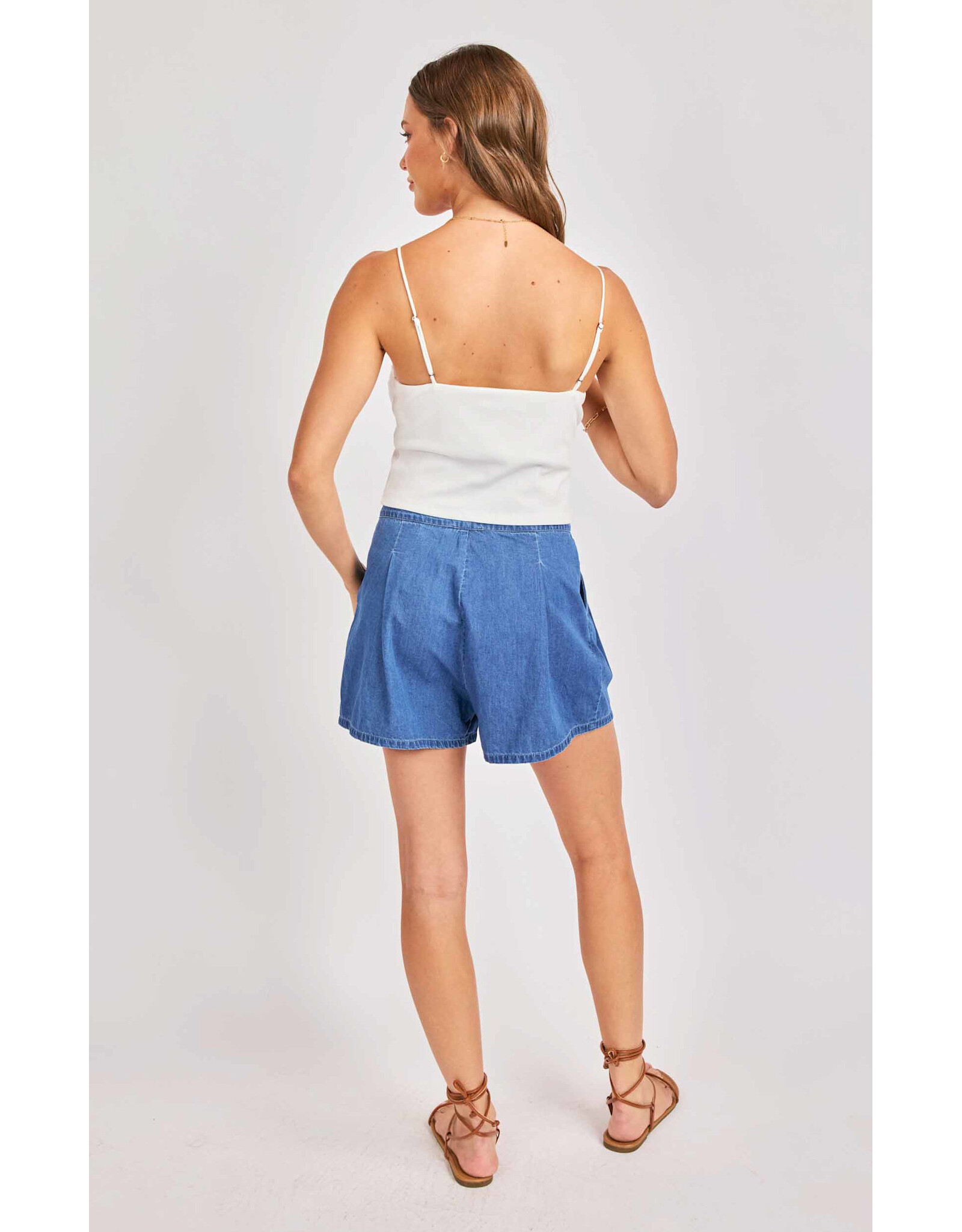 Sadie & Sage Sadie & Sage - Ruby Knit Tank (White)