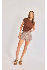 Sadie & Sage Sadie & Sage - Ruby Knit Top (Brown)