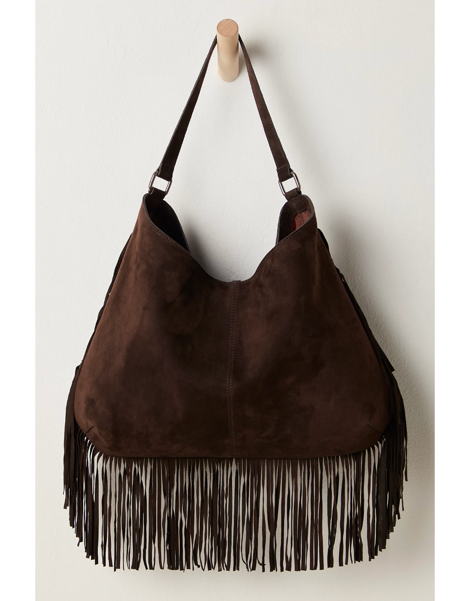 Free people Free People - Finn Fringe Shoulder Bag (Espresso)