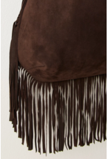 Free people Free People - Finn Fringe Shoulder Bag (Espresso)