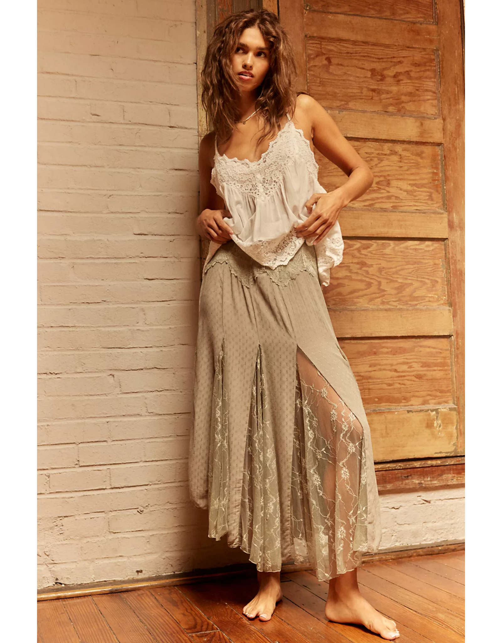 Free people Free People - Nice To Meet You Half Slip (Wild Wind)