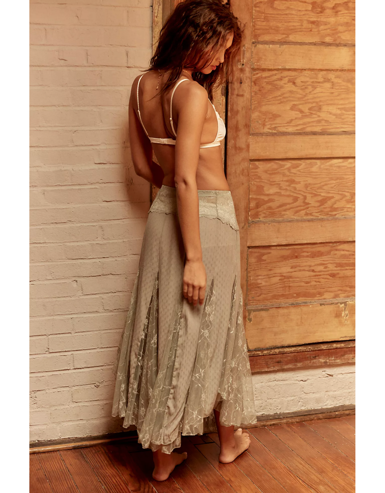 Free people Free People - Nice To Meet You Half Slip (Wild Wind)