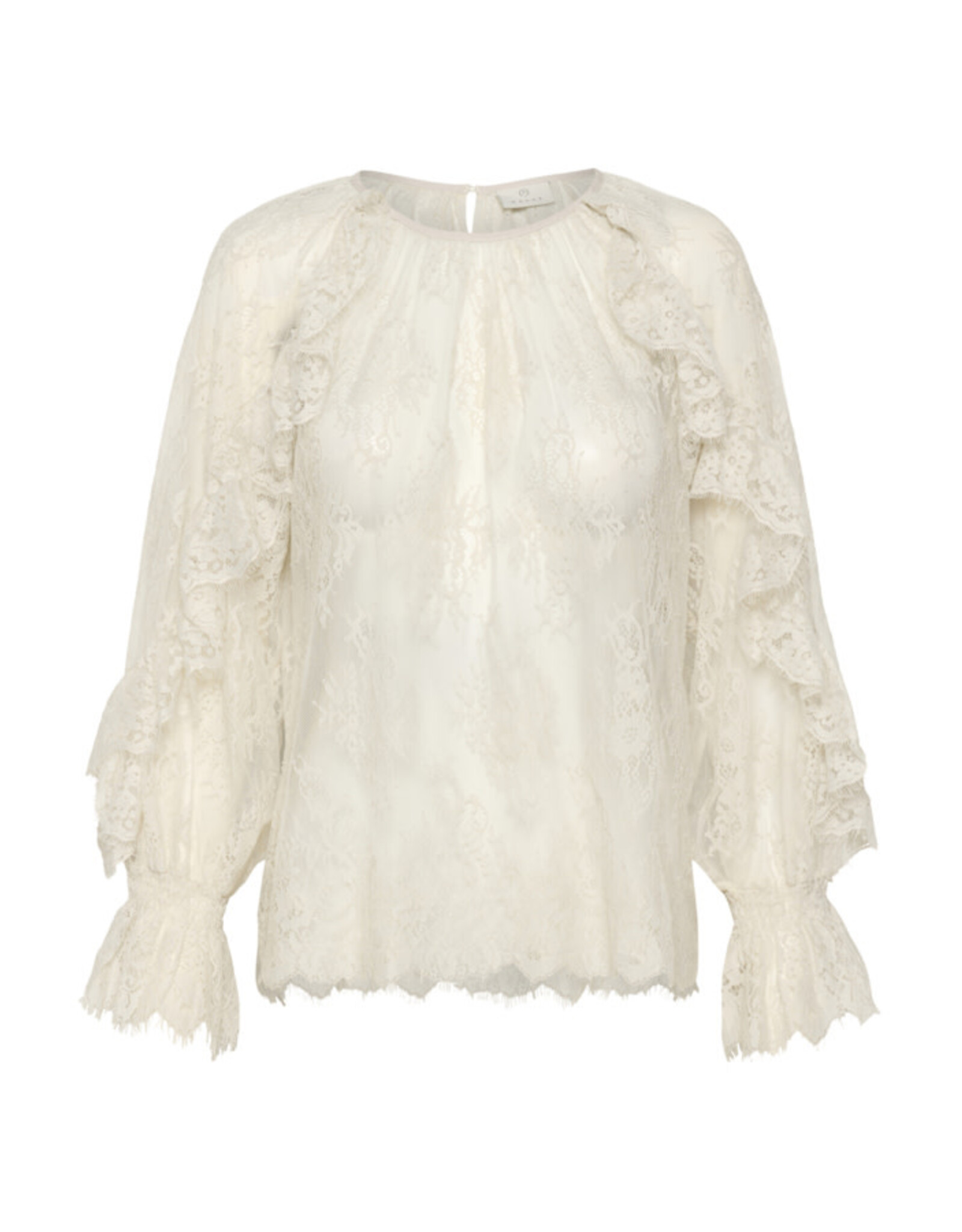 Kaffe Kaffe - Amelie Blouse (Moonbeam)