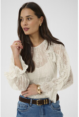 Kaffe Kaffe - Amelie Blouse (Moonbeam)