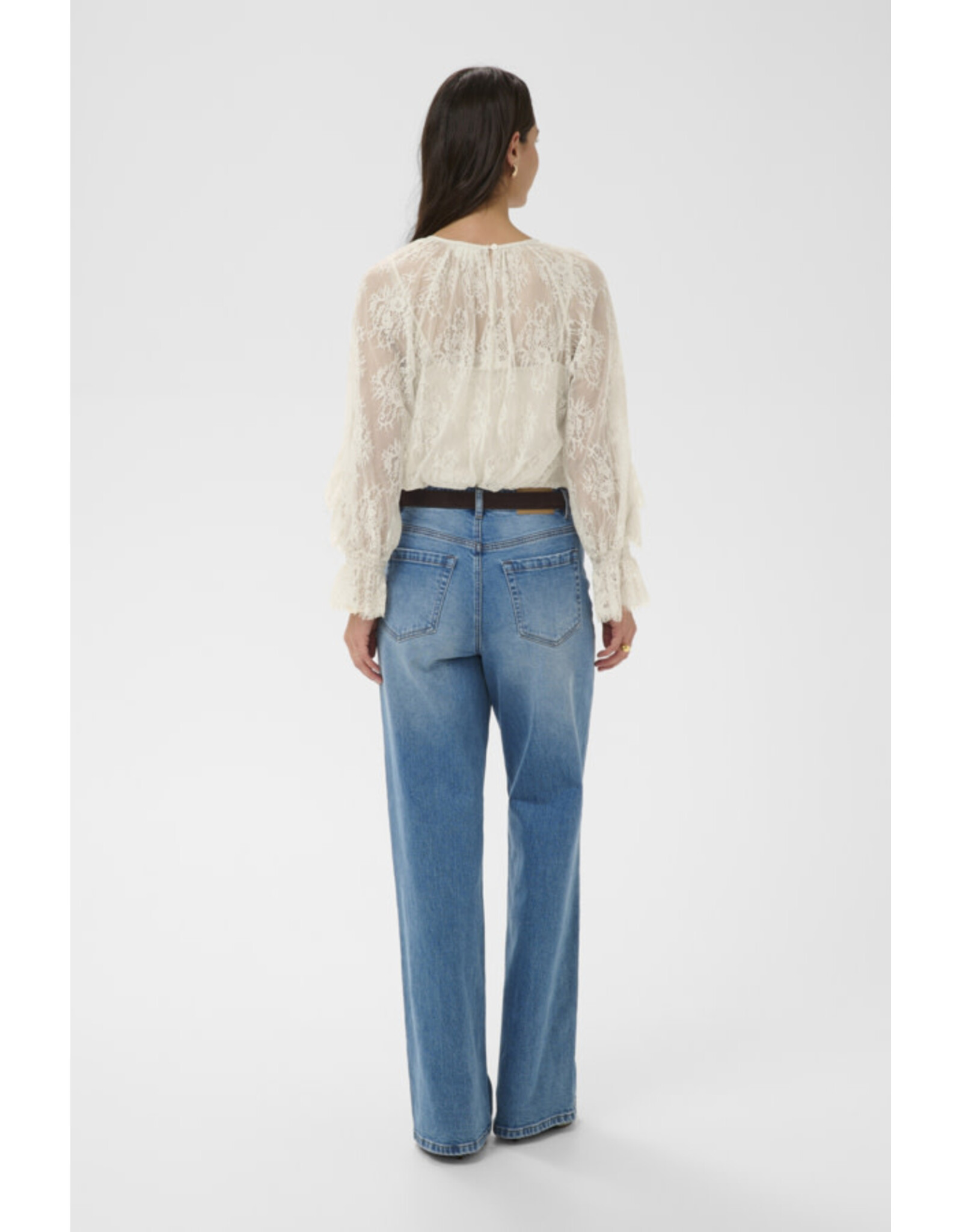 Kaffe Kaffe - Amelie Blouse (Moonbeam)