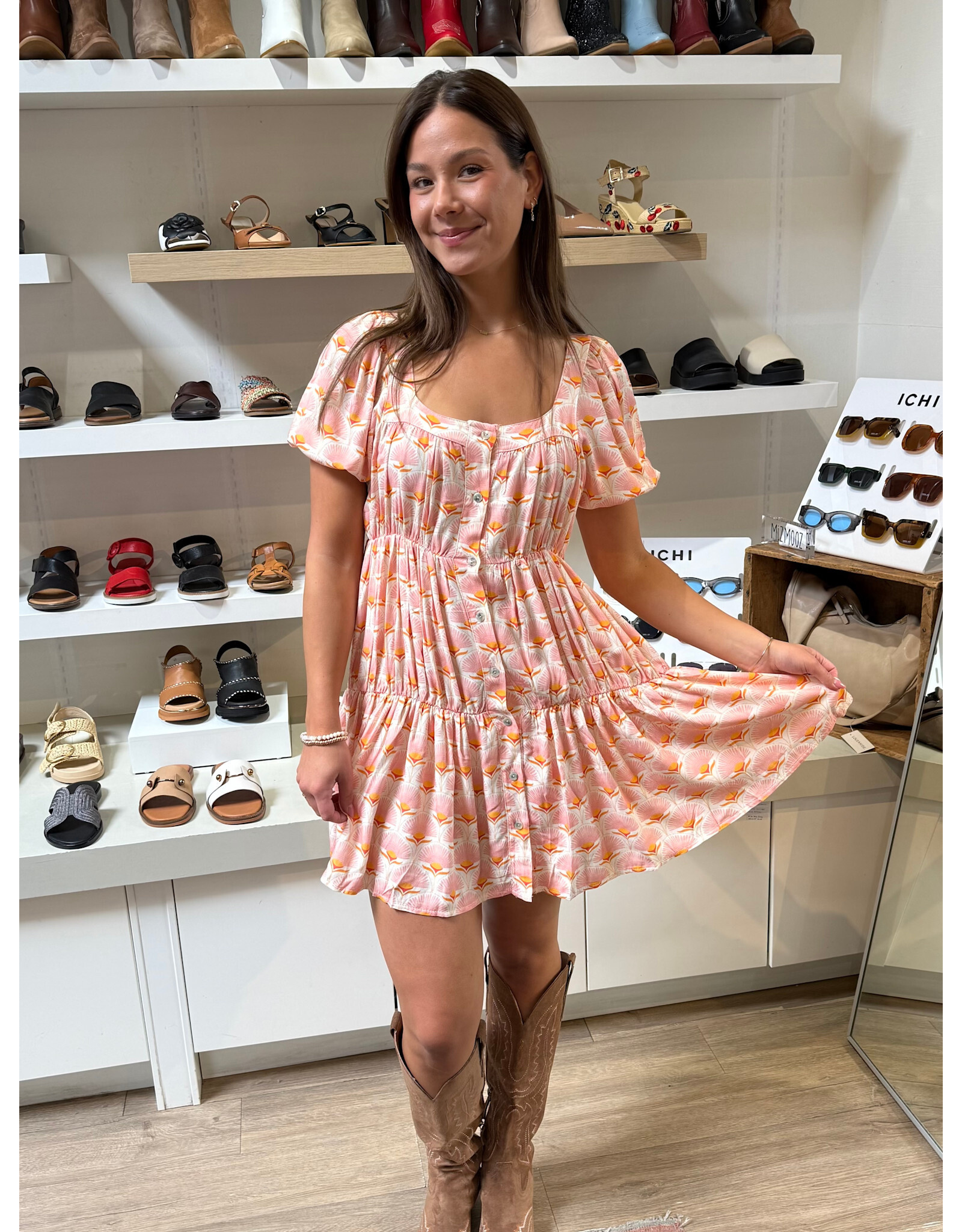 Astrid Astrid - Babydoll  Dress (Fan)