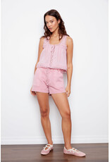 RD Style RD Style - Alia Sleeveless Button Up Top (Petal Pink)