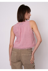 RD Style RD Style - Alia Sleeveless Button Up Top (Petal Pink)