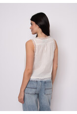 RD Style RD Style - Alia Sleeveless Button Up Top (White)