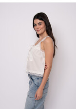 RD Style RD Style - Alia Sleeveless Button Up Top (White)