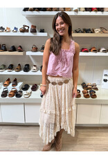 RD Style RD Style - Alia Sleeveless Button Up Top (Petal Pink)