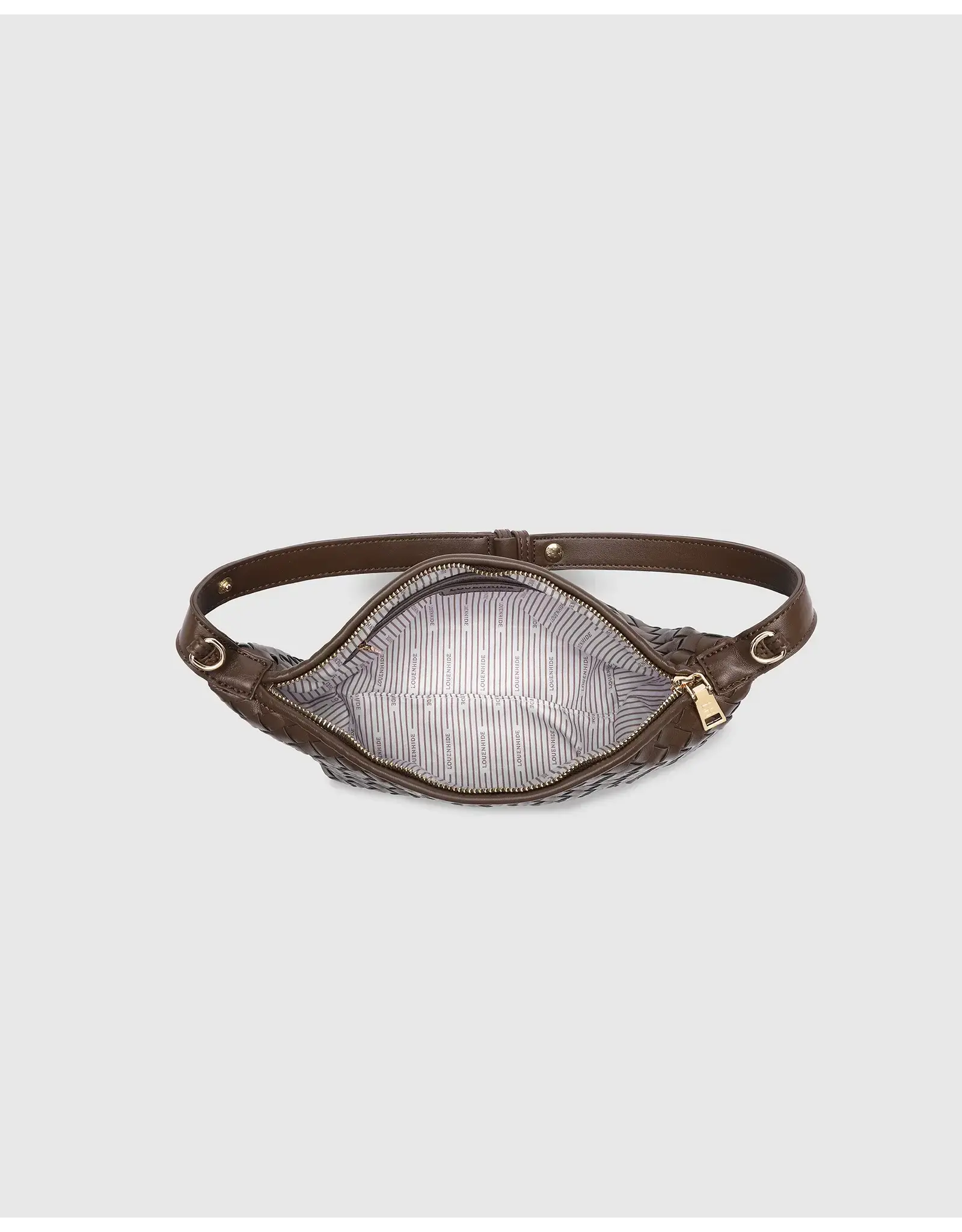 Louenhide Louenhide - Madeline Shoulder Bag (Woven Chocolate)