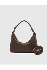Louenhide Louenhide - Madeline Shoulder Bag (Woven Chocolate)