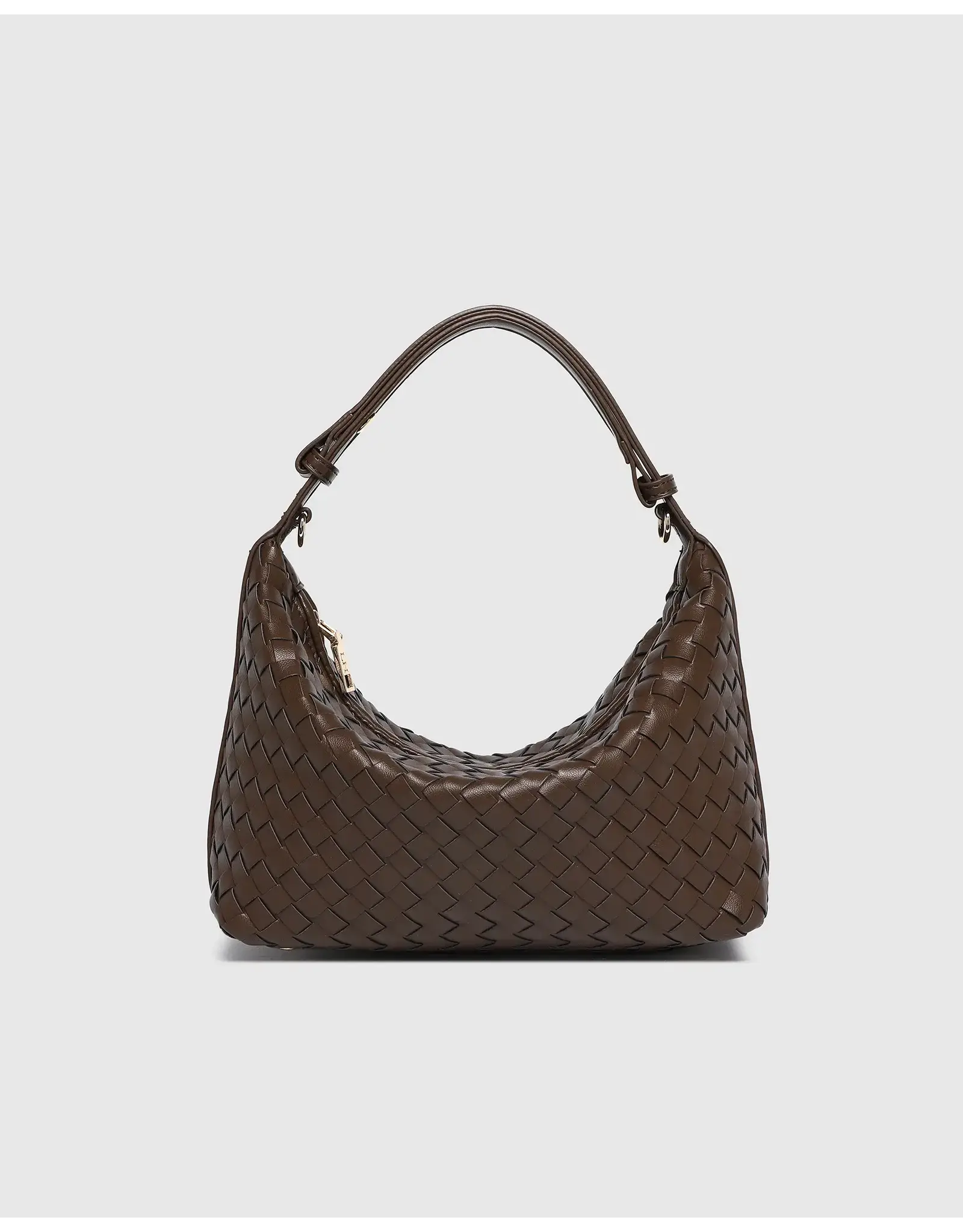 Louenhide Louenhide - Madeline Shoulder Bag (Woven Chocolate)