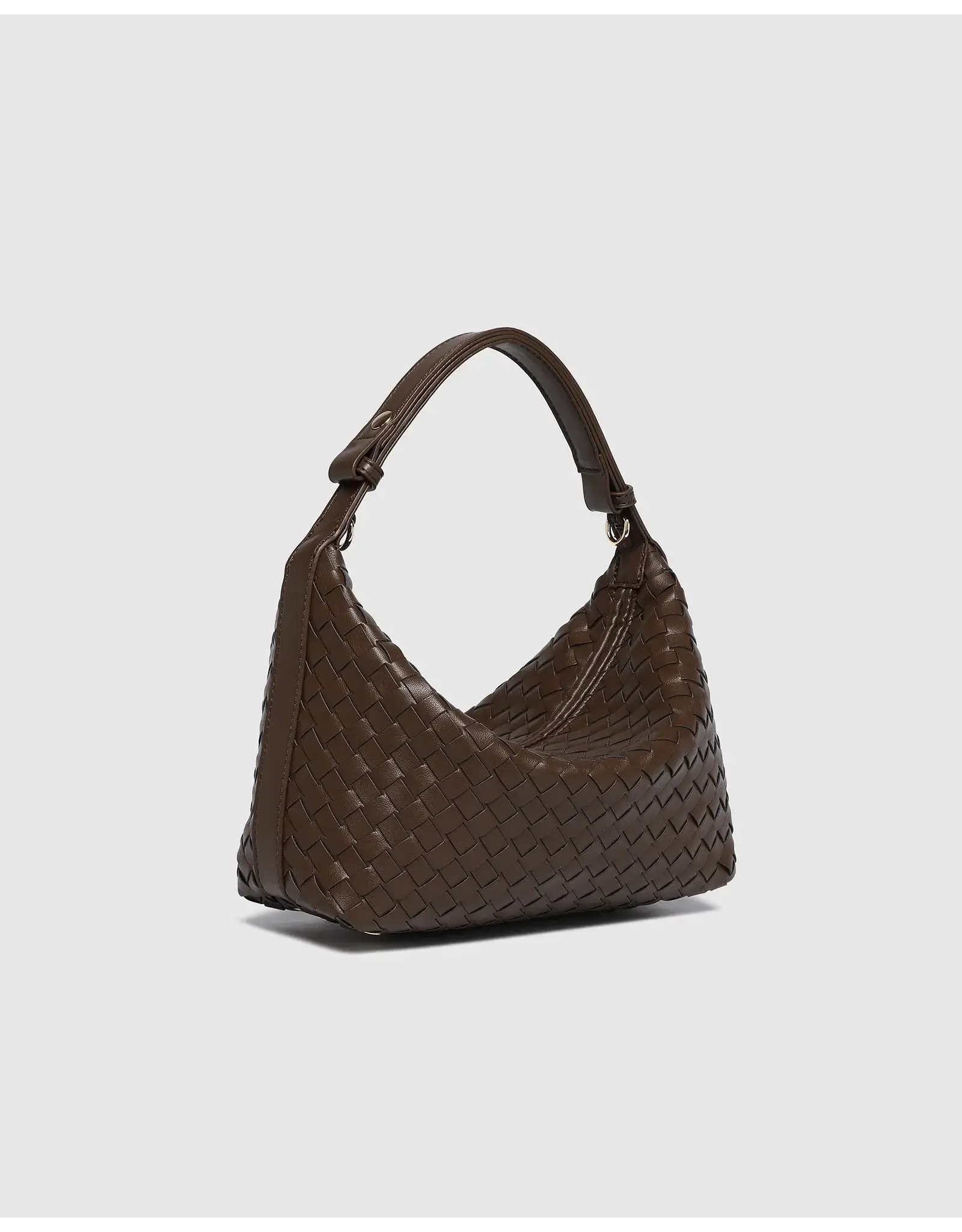 Louenhide Louenhide - Madeline Shoulder Bag (Woven Chocolate)