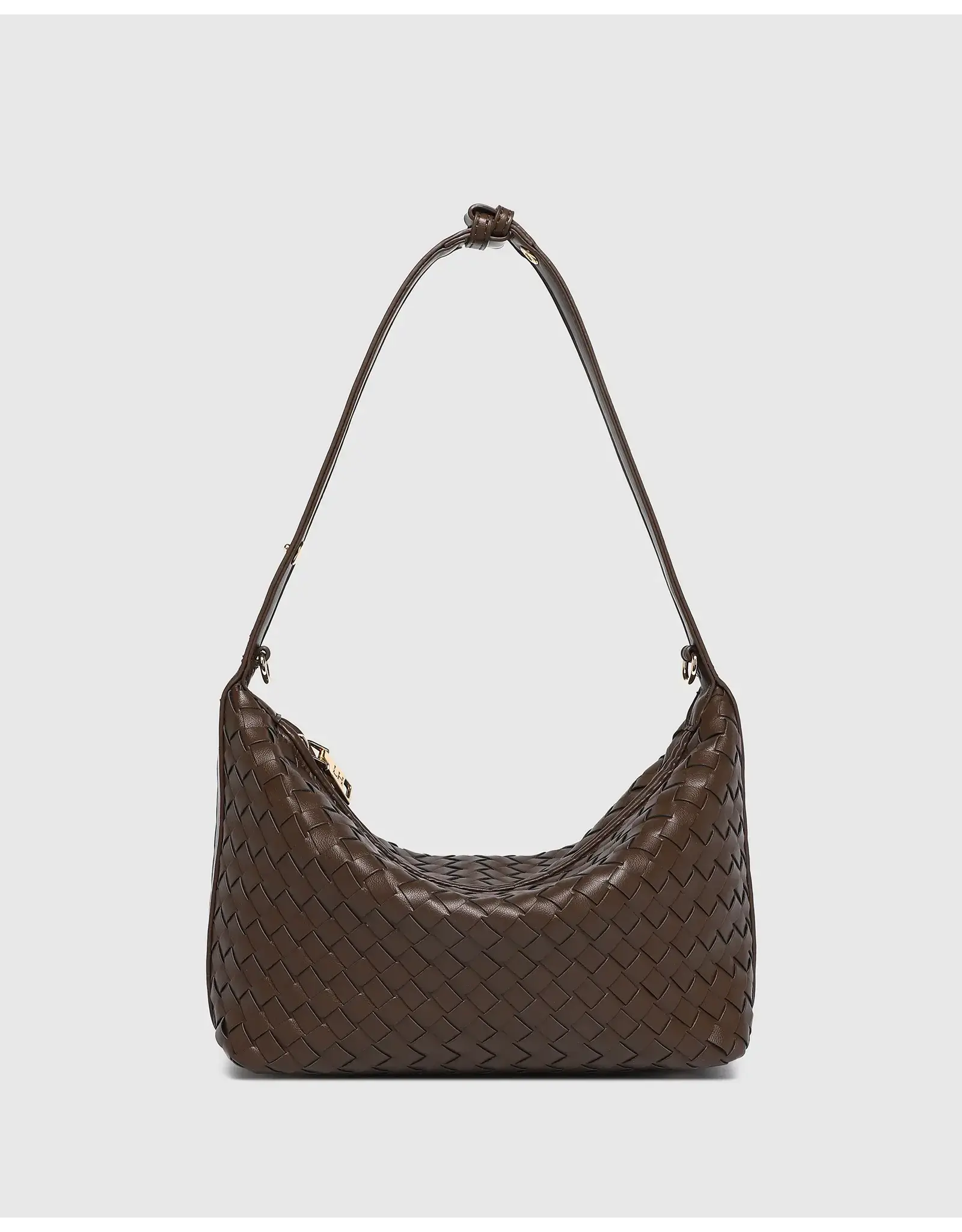 Louenhide Louenhide - Madeline Shoulder Bag (Woven Chocolate)