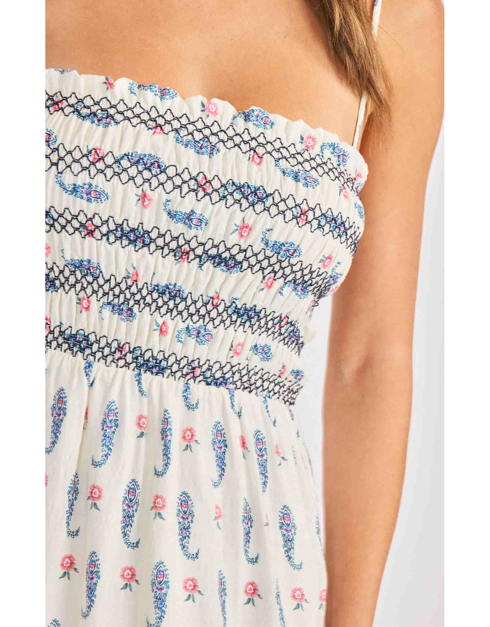 Sadie & Sage Sadie & Sage - Sagebrush Maxi Dress (Cream)