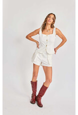 Sadie & Sage Sadie & Sage - Clear Eyes Vest (White)