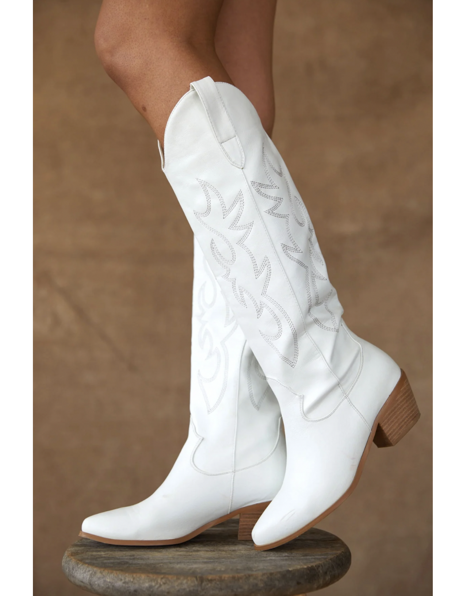 Billini - Urson cowboy boot (white)