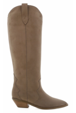 Billini - Helix Flat Western Boot (Fawn Suede)