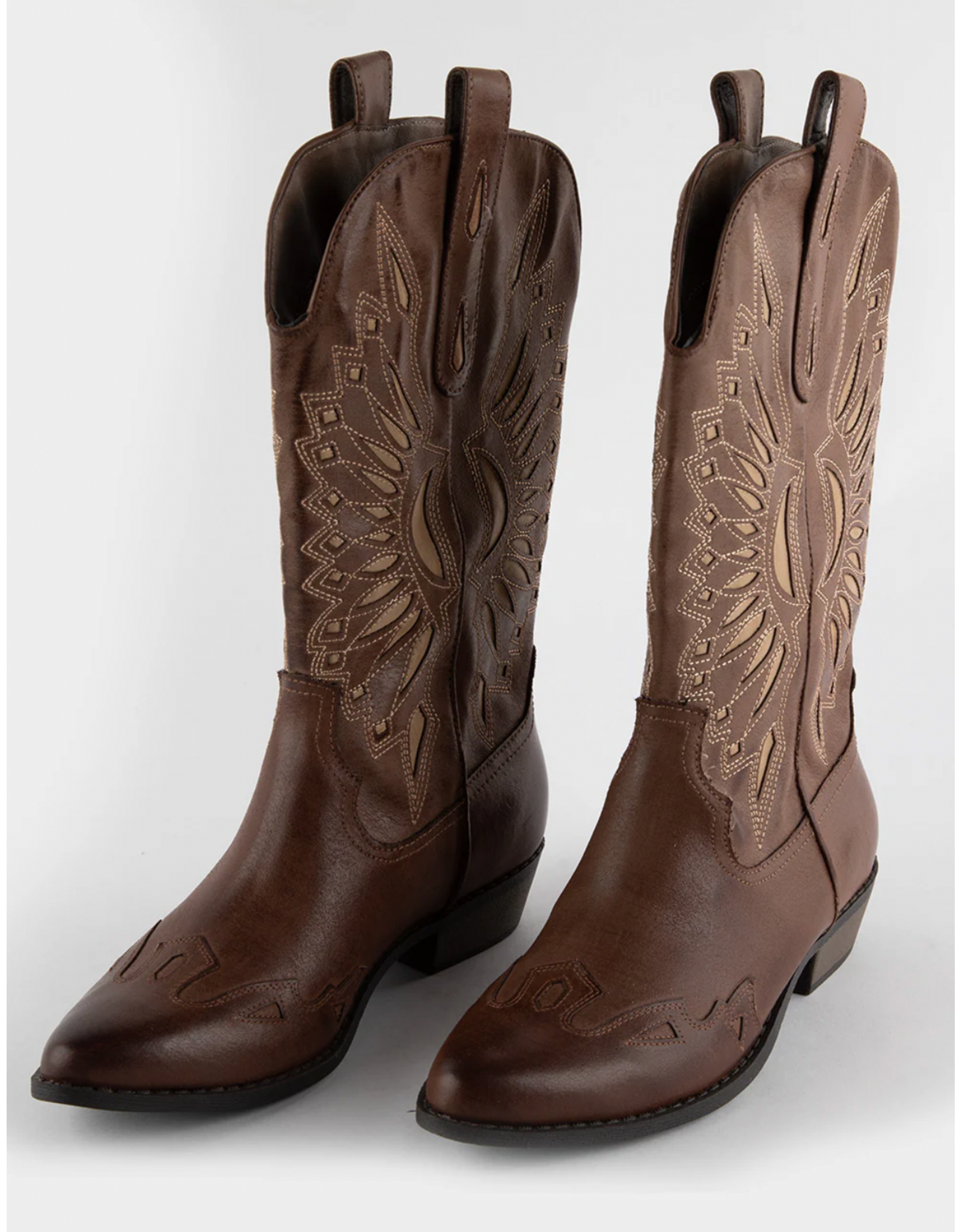 Matisse Matisse - Bandera Western Boot (Choco / Beige)