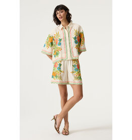 Garcia Garcia - Tropical Print Shorts