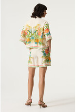 Garcia Garcia - Tropical Print Short Sleeve Button Up