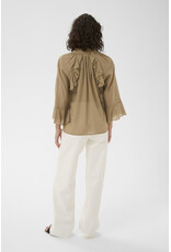 Kaffe Kaffe - Flora Blouse (Petrified Oak)