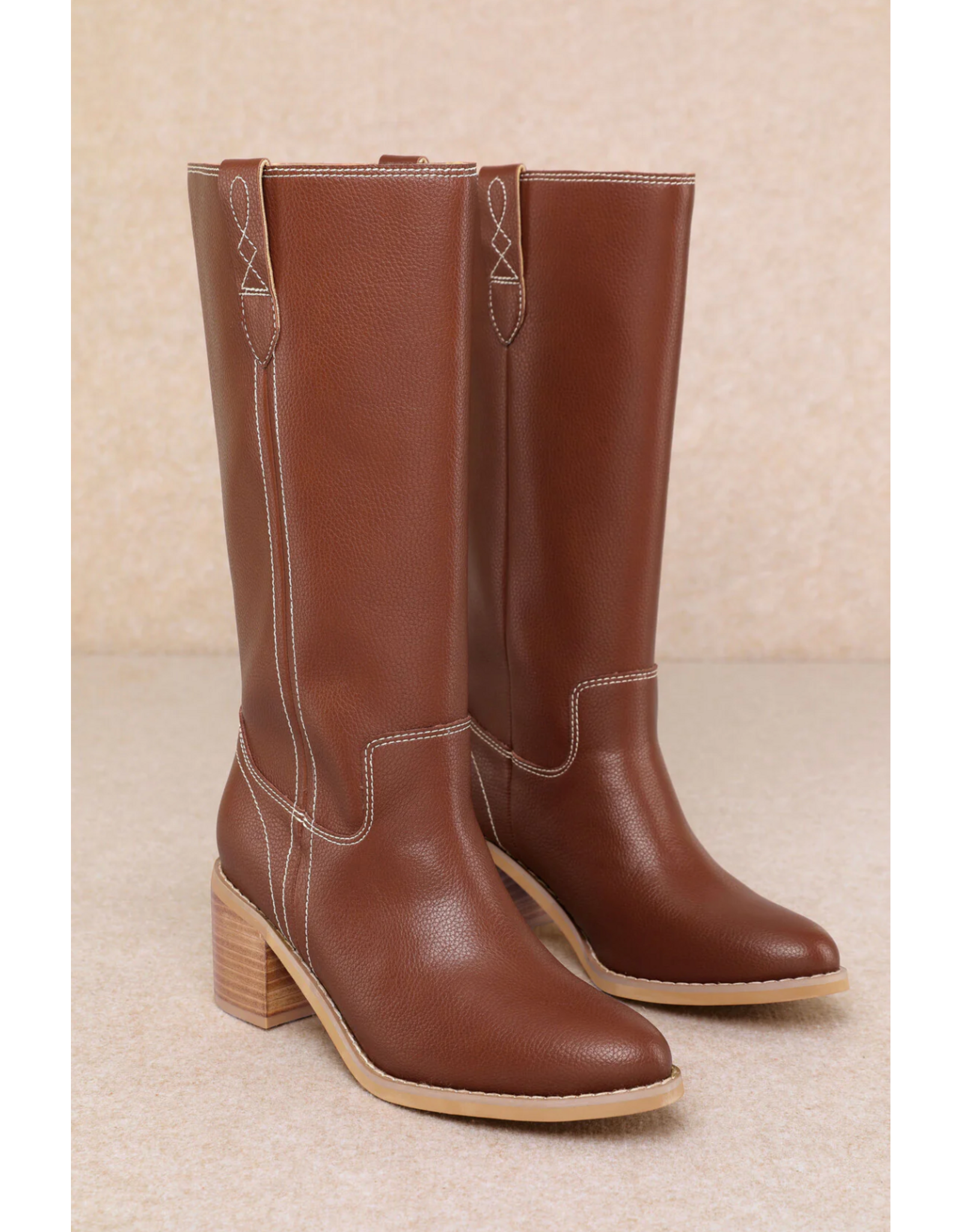 Mi.iM Zoe Mid Calf Boot (Chocolate)