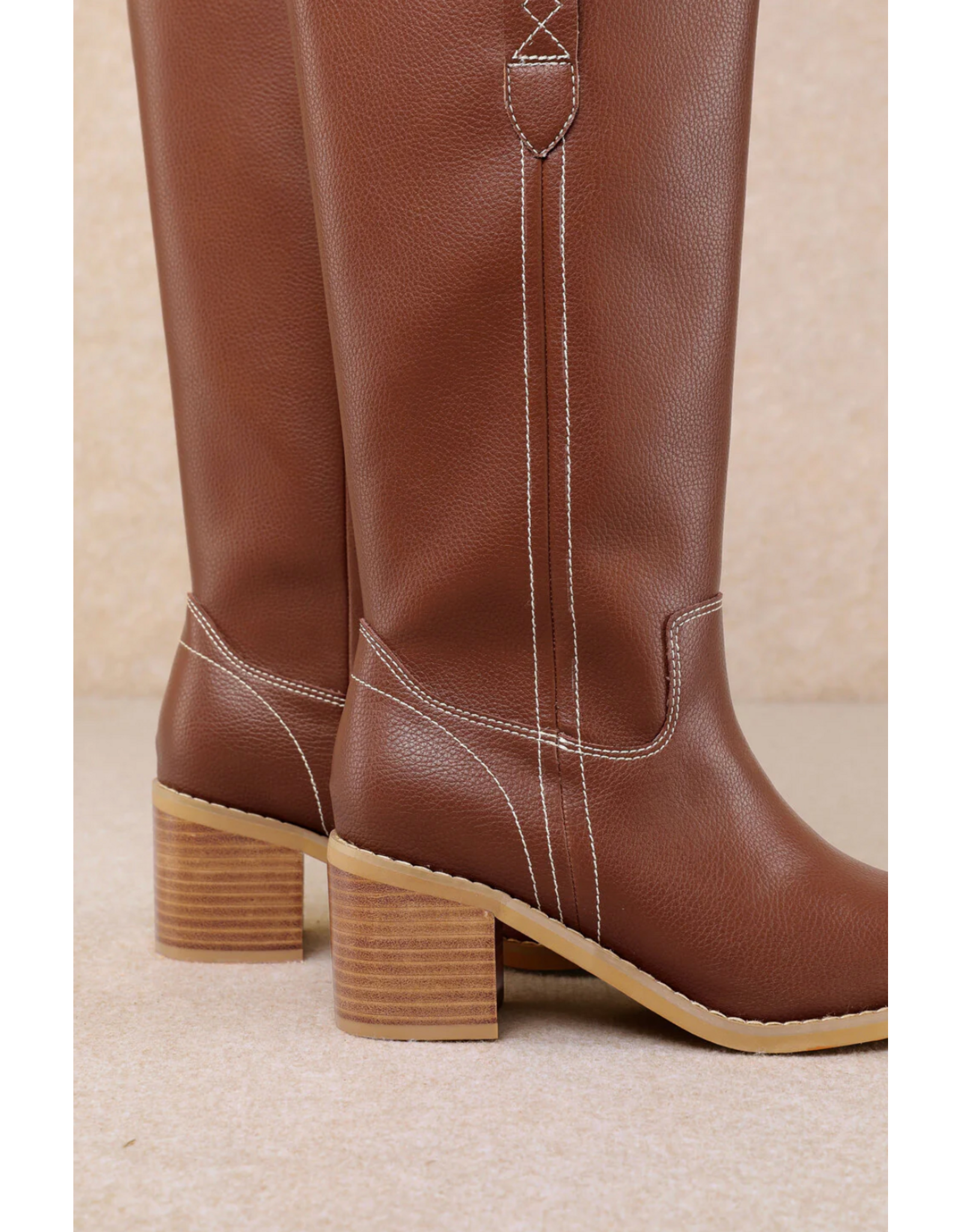 Mi.iM Zoe Mid Calf Boot (Chocolate)