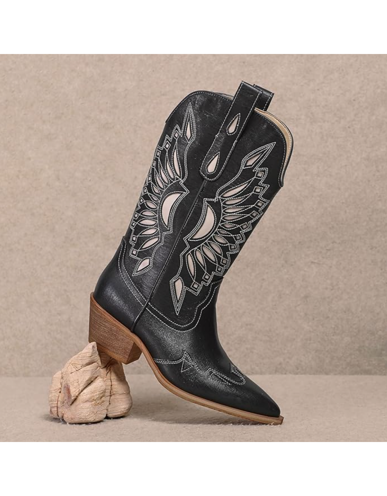 Mi.iM Britney Western Boot (Black)