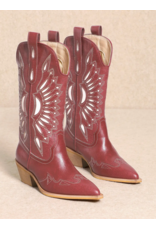 Mi.iM Britney Western Boot (Ruby)
