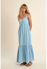 Molly Bracken Molly Bracken - Long Dress with Shoulder Straps