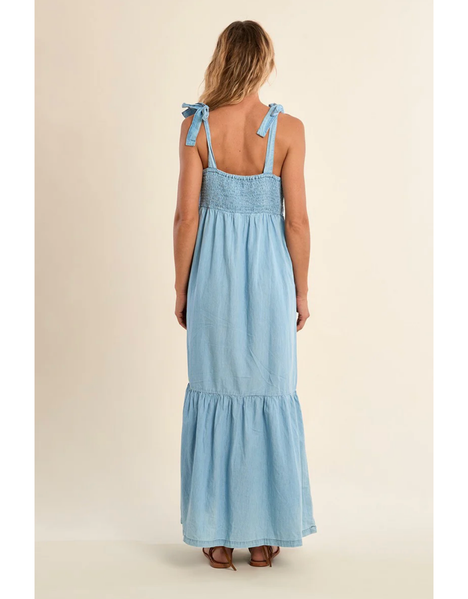 Molly Bracken Molly Bracken - Long Dress with Shoulder Straps