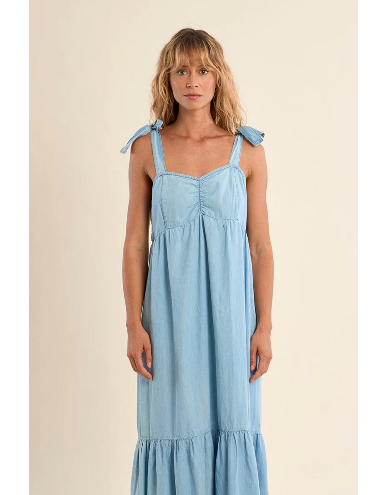 Molly Bracken Molly Bracken - Long Dress with Shoulder Straps