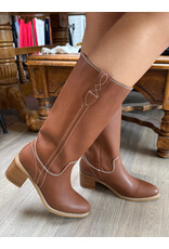 Mi.iM Zoe Mid Calf Boot (Chocolate)