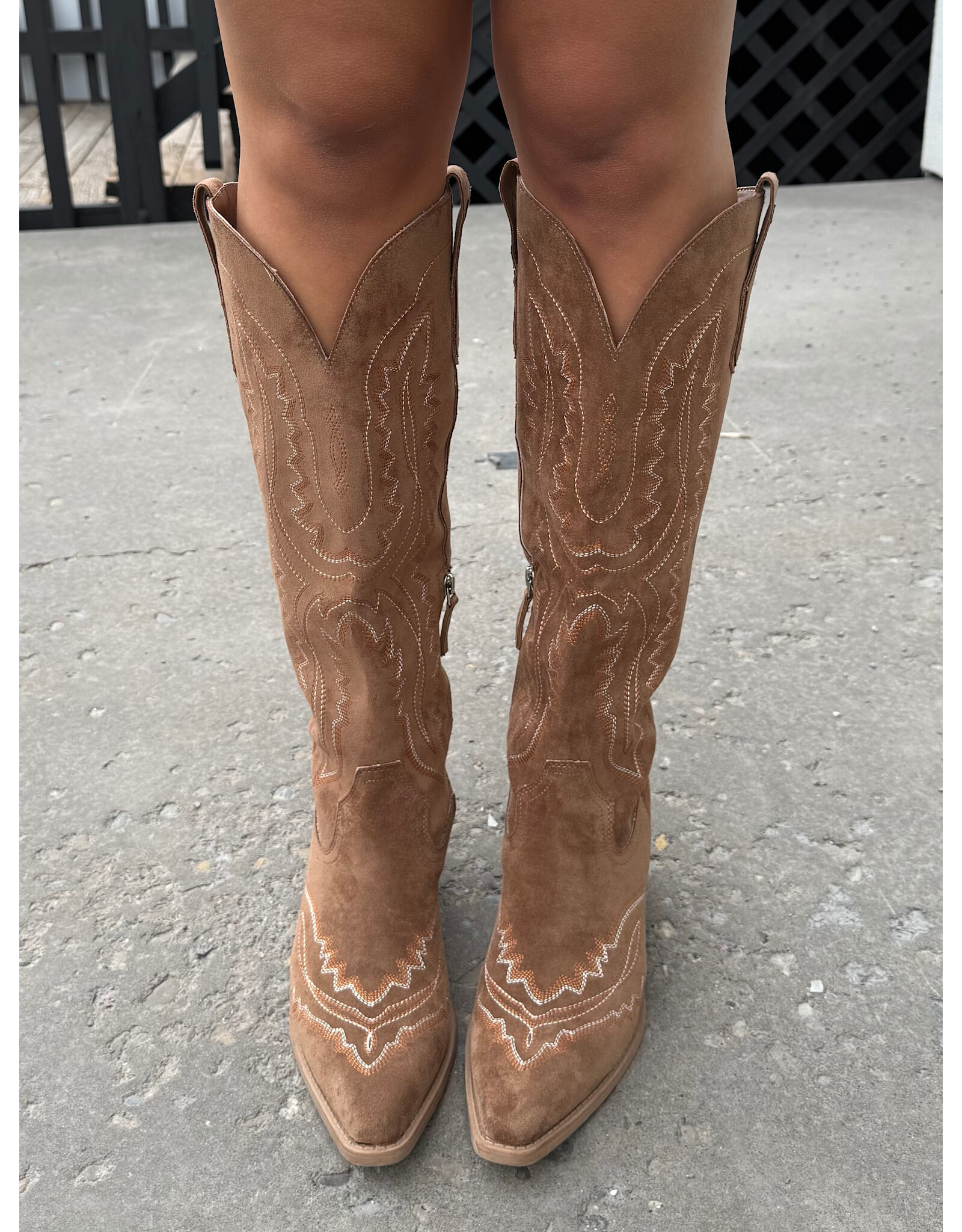 Mi.iM Tess Western Boot (Taupe)