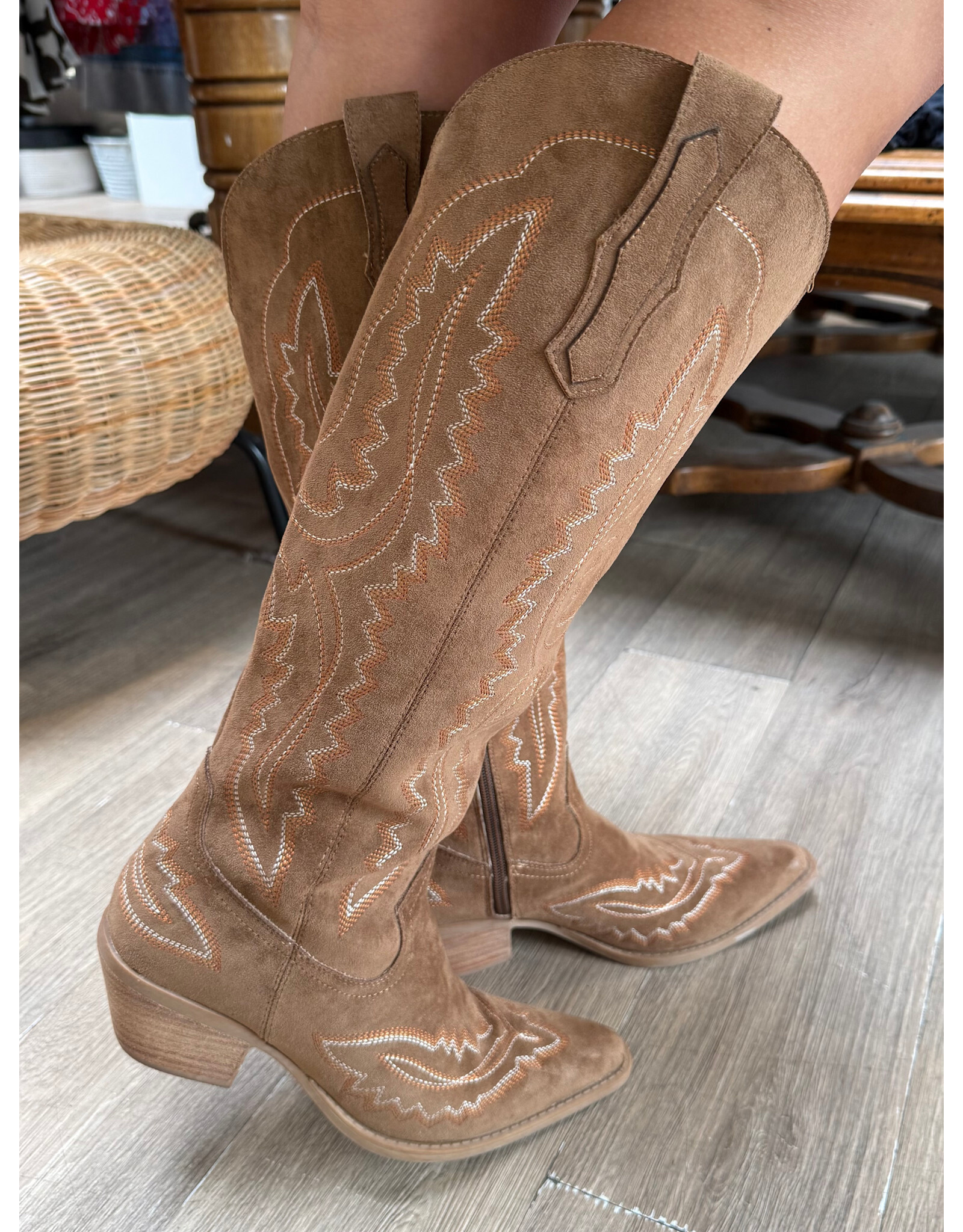 Mi.iM Tess Western Boot (Taupe)