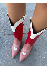 Billini - Adaline Western Boot (Scarlet / Rose / Ivory)