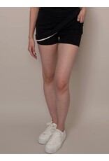 RD Style RD Style - Tessa Second Skin Sport Skort (Black / White)